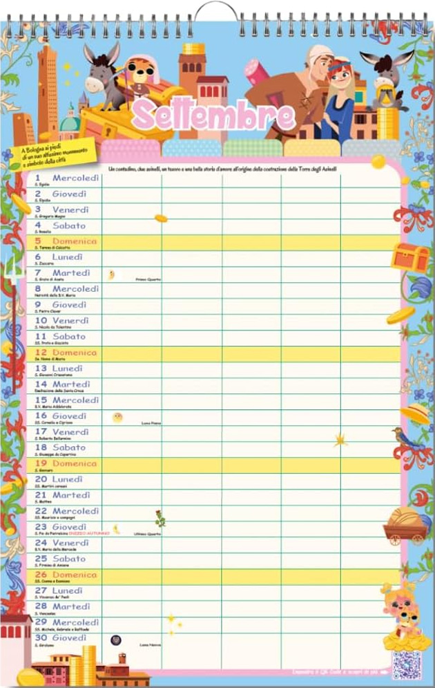 CALENDARIO DELLA FAMIGLIA 2027 - immagine 3