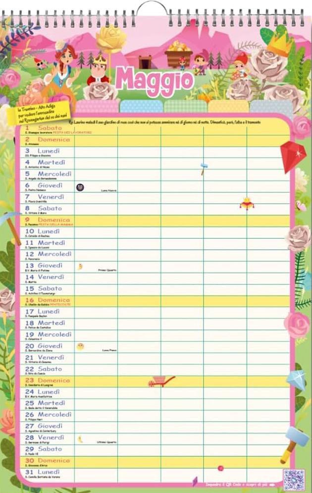 CALENDARIO DELLA FAMIGLIA 2027 - immagine 2